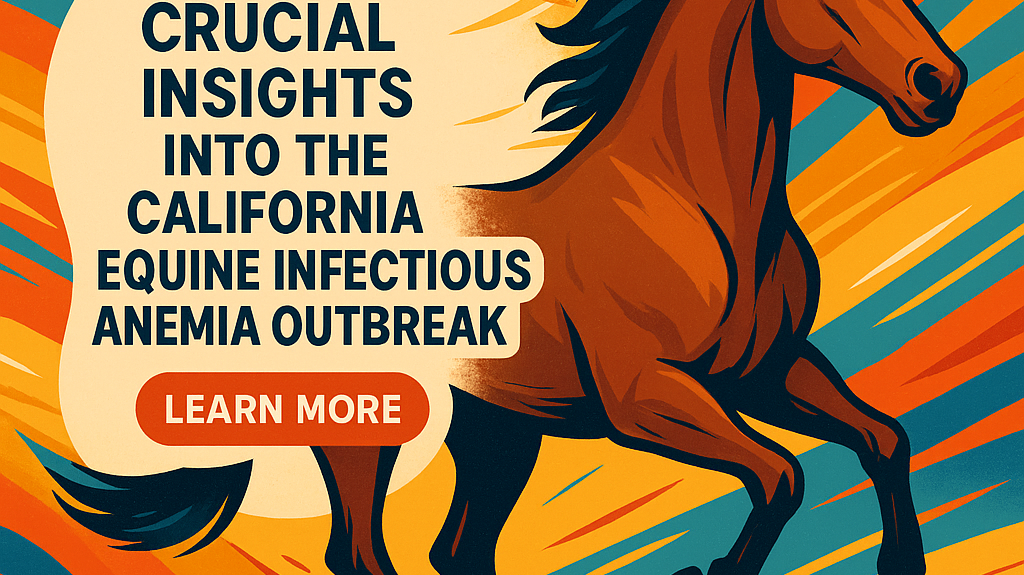 Crucial Insights Into The California Equine Infectious Anemia Outbreak- just horse riders