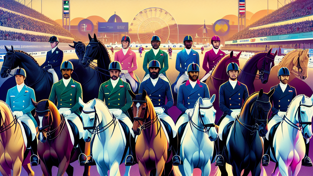 Meet Britain's Rising Stars: The U25 Dressage Team Set To Shine At The 2025 European Championships- just horse riders