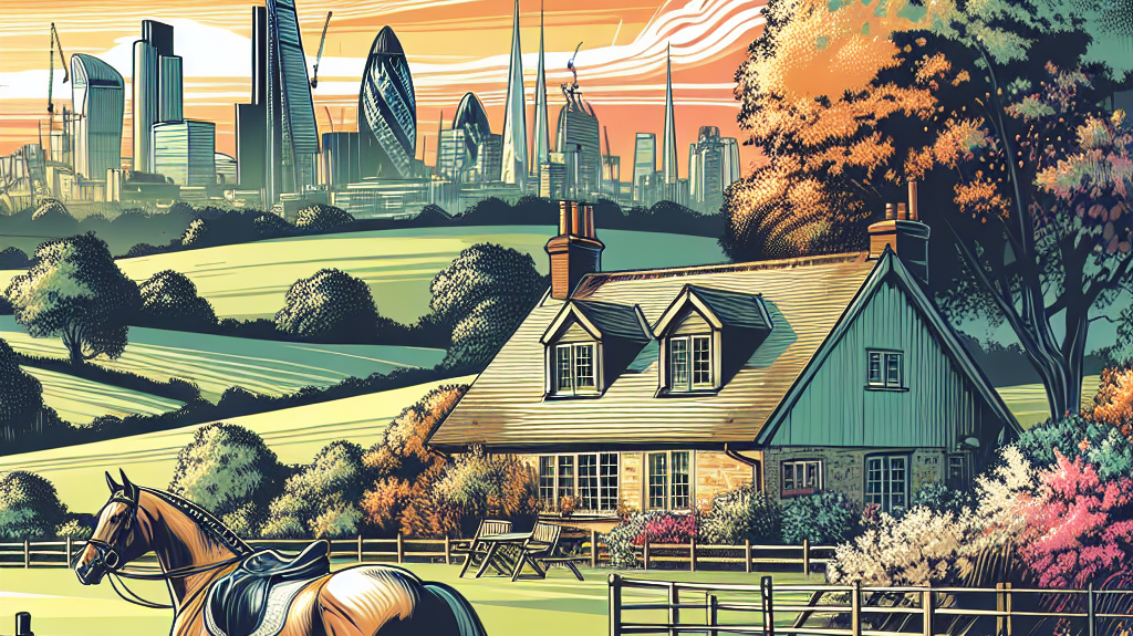 Finding The Perfect Equestrian Living Near London- just horse riders