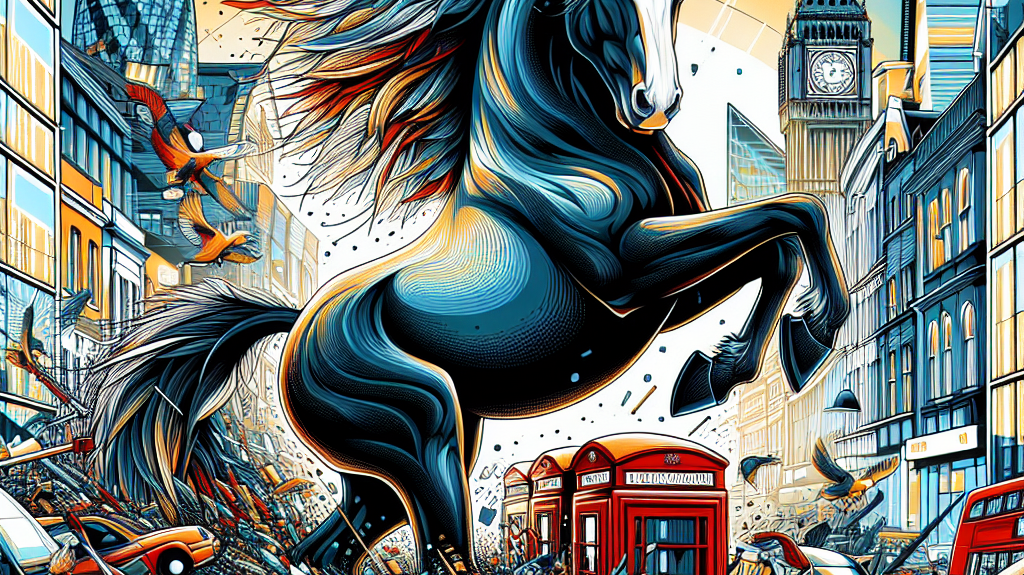 Navigating the Urban Jungle: The Unique Challenges and Resilience of London's Military Horses- just horse riders