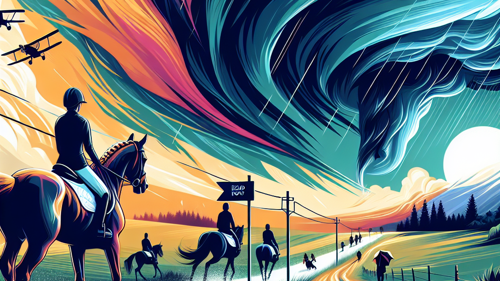 Storm Éowyn's Impact On Equestrian Events: Navigating Weather Challenges And Community Resilience- just horse riders