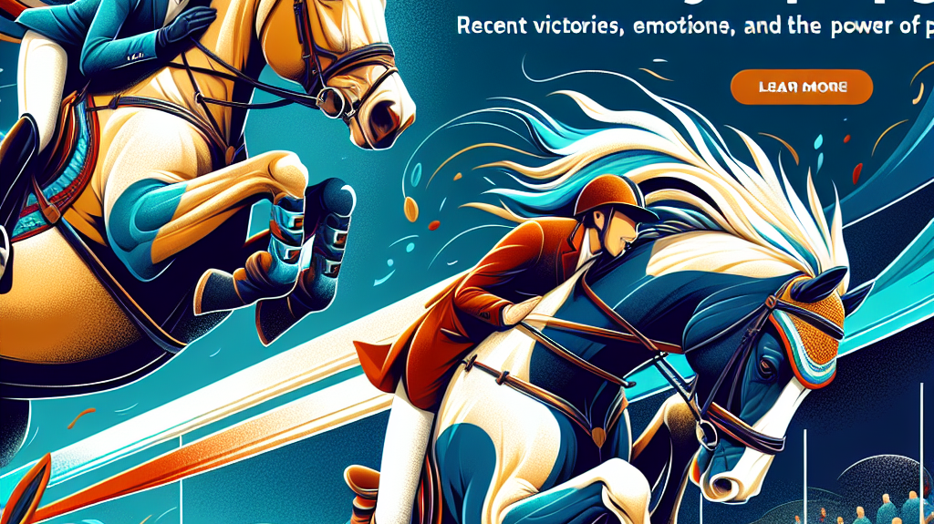 Triumphant Tales of Showjumping: Recent Victories, Emotional Tributes, and the Power of Partnerships- just horse riders
