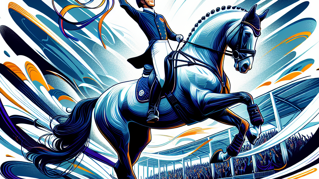 Back To Back Triumph Of Young Prodigy Game On I In National Dressage Championships- just horse riders