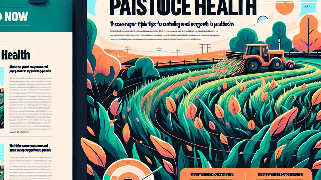 Maximize Pasture Health with These Expert Tips for Controlling Weed Overgrowth in Paddocks- just horse riders