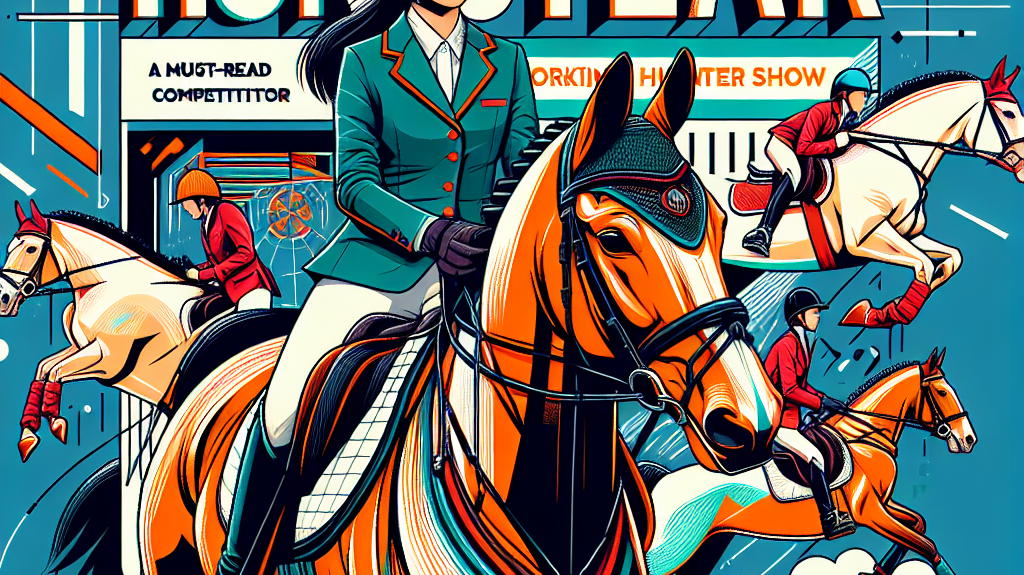 Top Tips To Nail Your First Working Hunter Show: A Must-Read For New Competitors- just horse riders