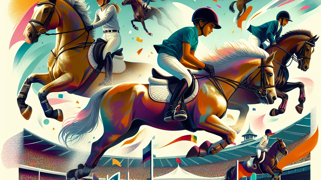 Inside the Thrill: FEI Pony, Junior, and Children on Horses European Championships 2024 in Sentower Park- just horse riders
