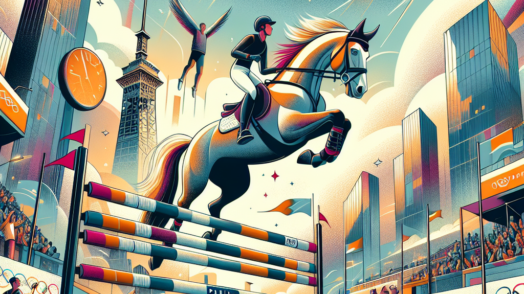 Excitement Builds in Paris: Showjumping Thrills, Teams' Challenges, and Last-Minute Changes at the 2024 Olympics- just horse riders