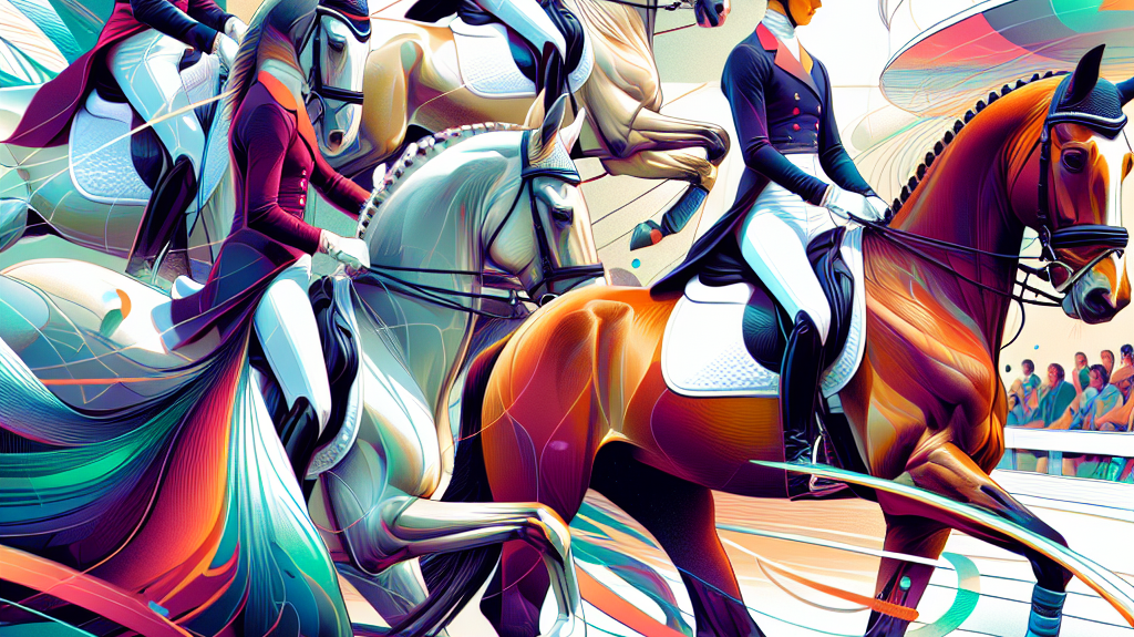 Future Stars To Watch At The 2024 LeMieux National Dressage Championships- just horse riders