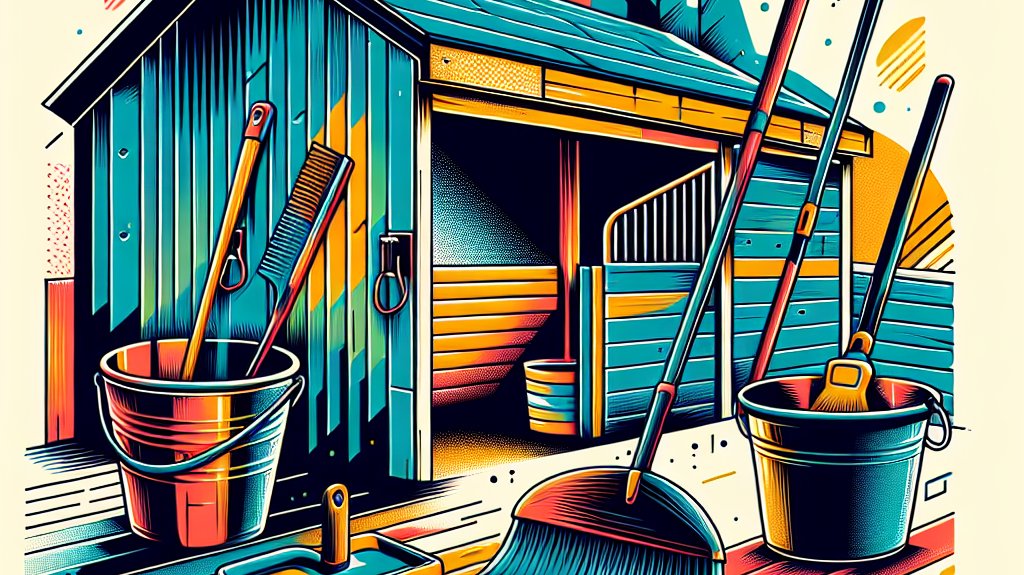 Essential Tips for Freshening Up Your Stable: A Step-by-Step Cleaning Guide- just horse riders