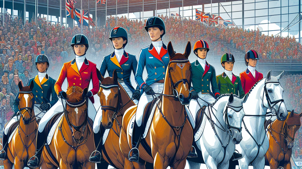 Unveiling The Young British Equestrian Stars At FEI European Championships 2025- just horse riders