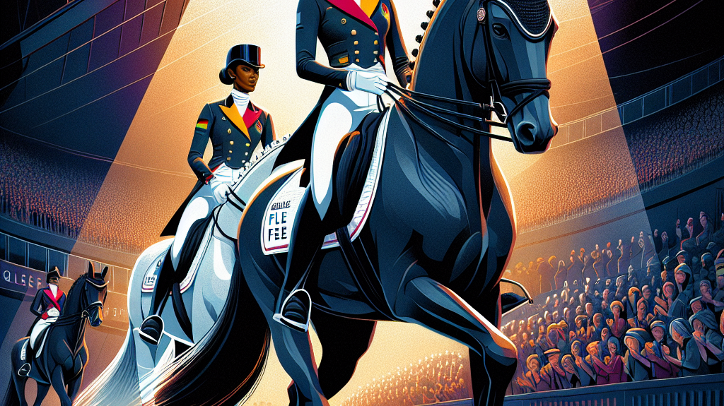 Belgian Brilliance Graces FEI Dressage World Cup 2024: The Staggering Rise of Flore de Winne and Larissa Pauluis- just horse riders