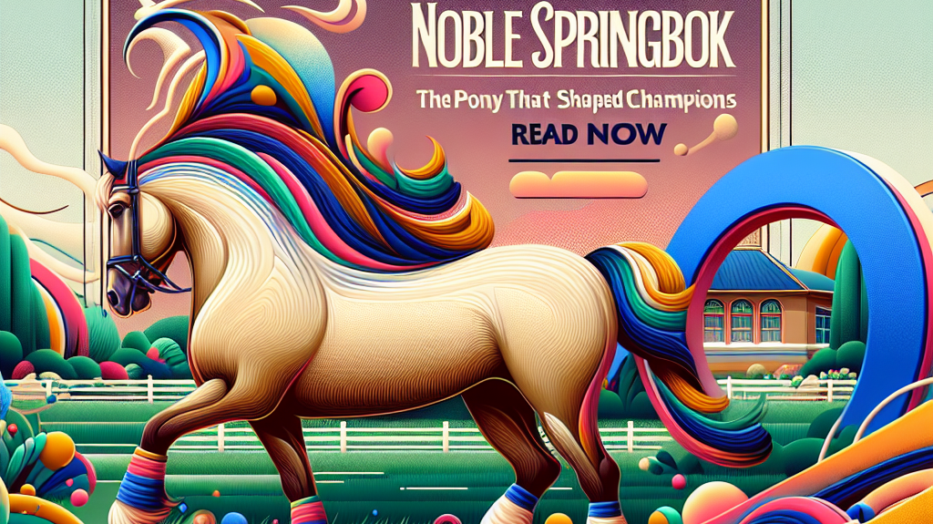 Discovering The Legacy Of Noble Springbok: The Pony That Shaped Champions- just horse riders