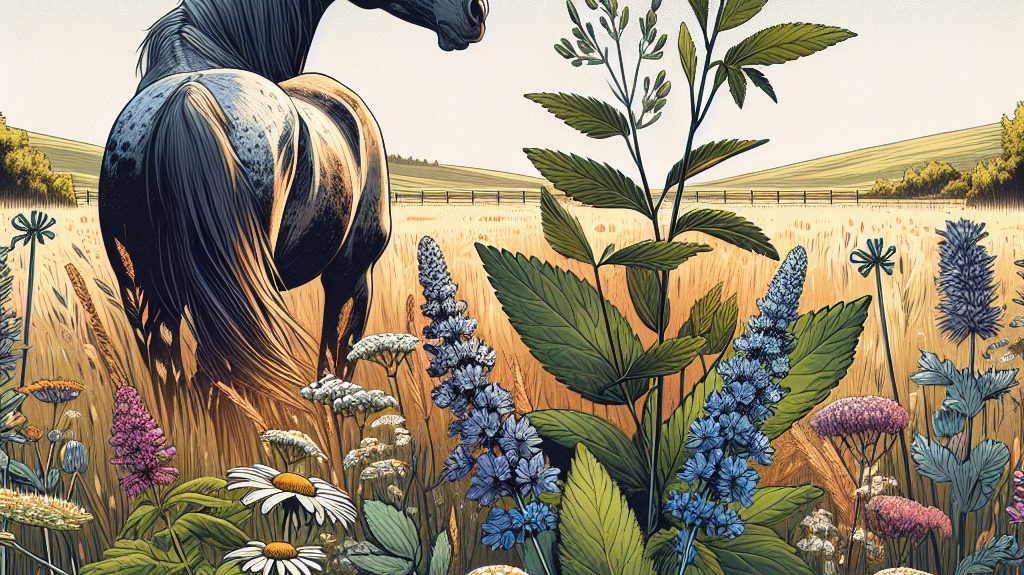 Unlocking Natural Calm: Herbal Remedies to Soothe Your Horse's Nerves- just horse riders