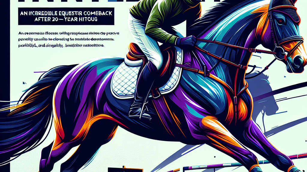 Katie Radcliffe's Incredible Equestrian Comeback After 20 Years- just horse riders