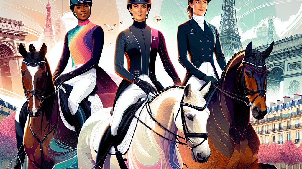 Becky Moody Joins Team GB Dressage Trio for Paris 2024: A New Era in British Equestrianism Unfolds- just horse riders
