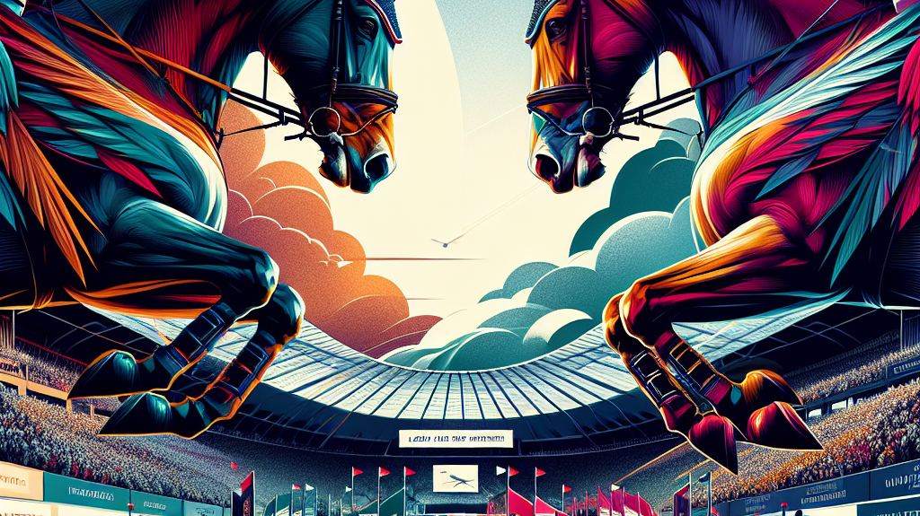 United Touch S Vs King Edward The Show Jumping Showdown Of The Century- just horse riders