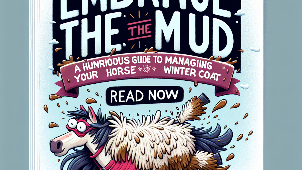 Embrace the Mud: A Humorous Guide to Managing Your Horse's Winter Coat- just horse riders