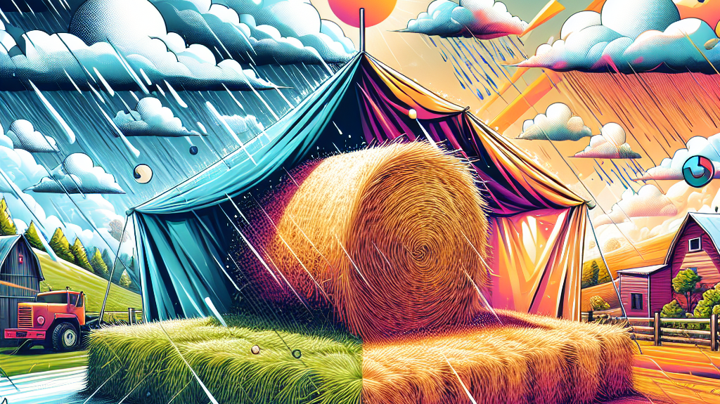 Choosing the Right Hay Tarp: Essential Tips for Weatherproof Protection and Longevity- just horse riders