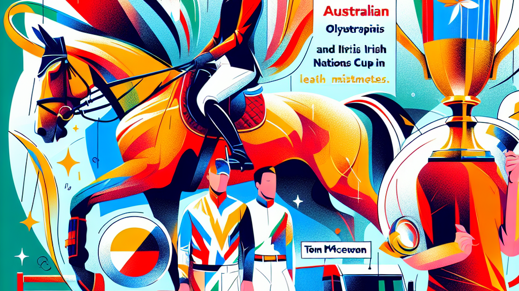Top Equestrian News: Australian Olympic Team Surprises, Irish Nations Cup Win, and Tom McEwen's Milestones- just horse riders