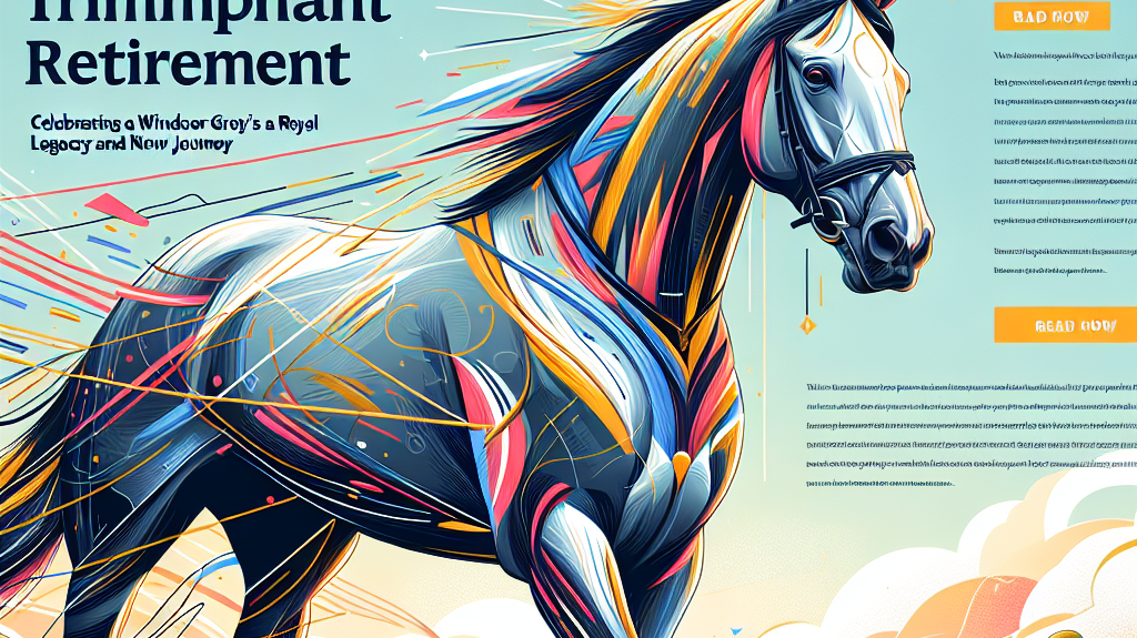 Tyrone's Triumphant Retirement: Celebrating A Windsor Grey's Royal Legacy And New Journey- just horse riders