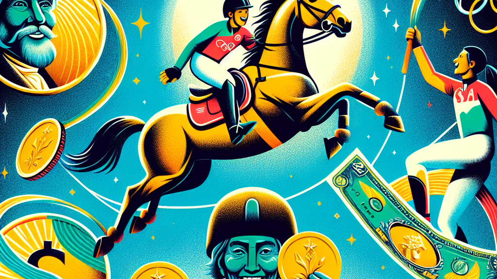 From $20 to Olympic Glory: The Unbelievable Journey of Jewel's Goldstrike and Julio Mendoza Loor- just horse riders