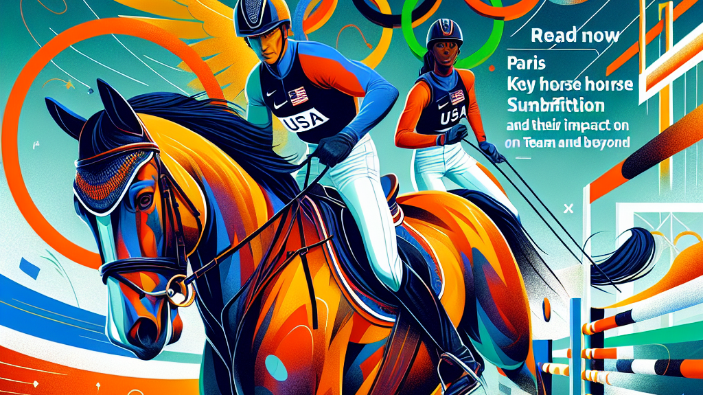 Paris 2024 Olympics Equestrian Drama: Key Horse Substitutions and Their Impact on Team USA and Beyond- just horse riders