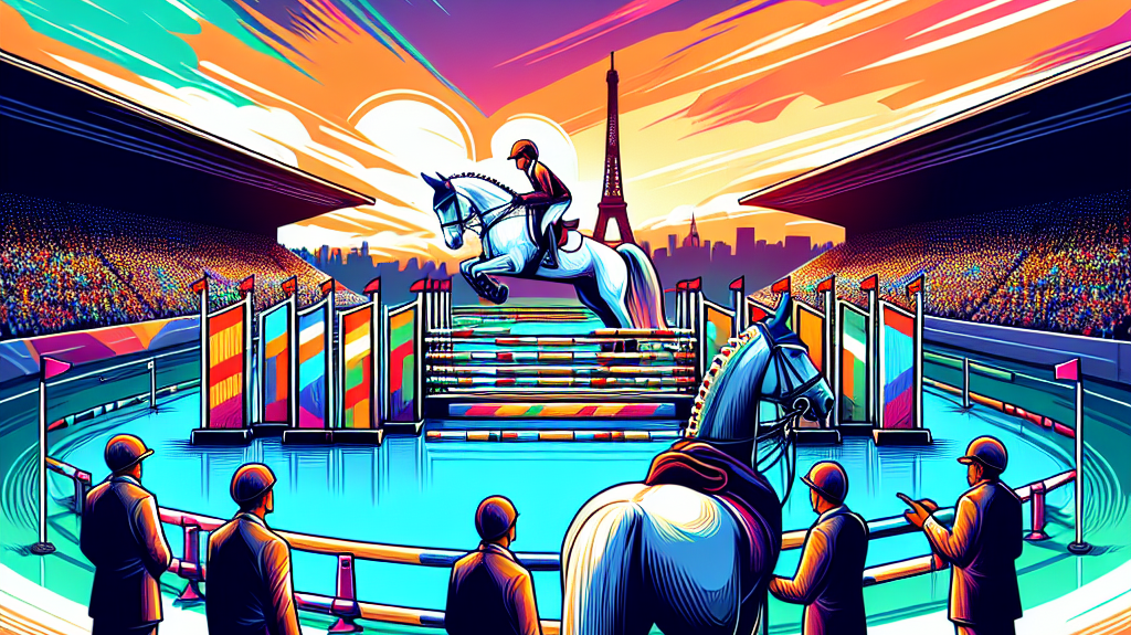Trot-Up Drama at Paris 2024: Key Horses Fail Inspection, Impacting Equestrian Showjumping- just horse riders