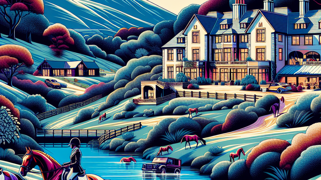 Emmetts Grange: An Equestrian Paradise in Exmoor National Park for Luxury Enthusiasts- just horse riders