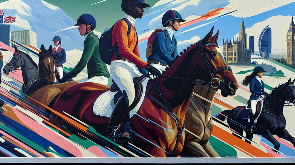 Celebrating Diversity Through Equestrianism On UK Billboards- just horse riders