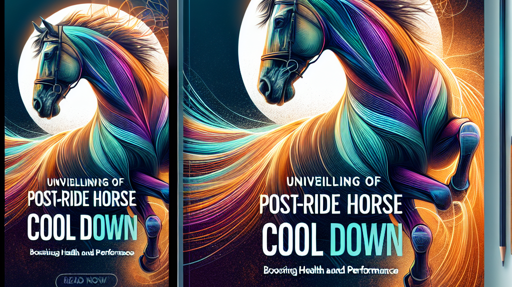 Unveiling the Art of Post-Ride Horse Cool Down: Boosting Horse Health and Performance- just horse riders