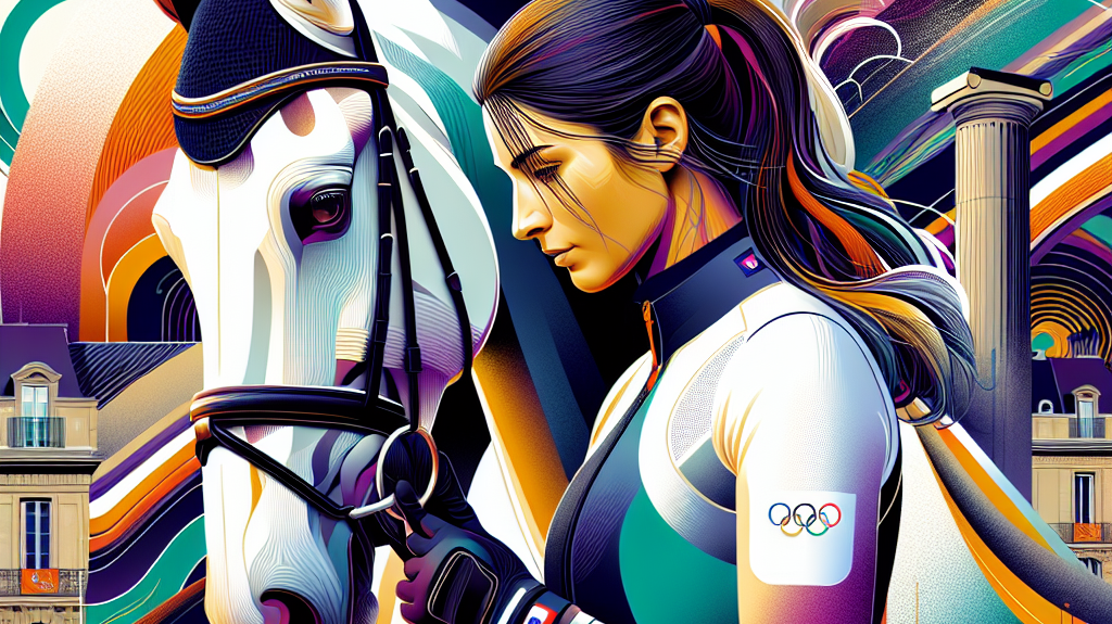 Ashlee Bond Prioritizes Horse's Well-being by Withdrawing from Paris Olympics- just horse riders