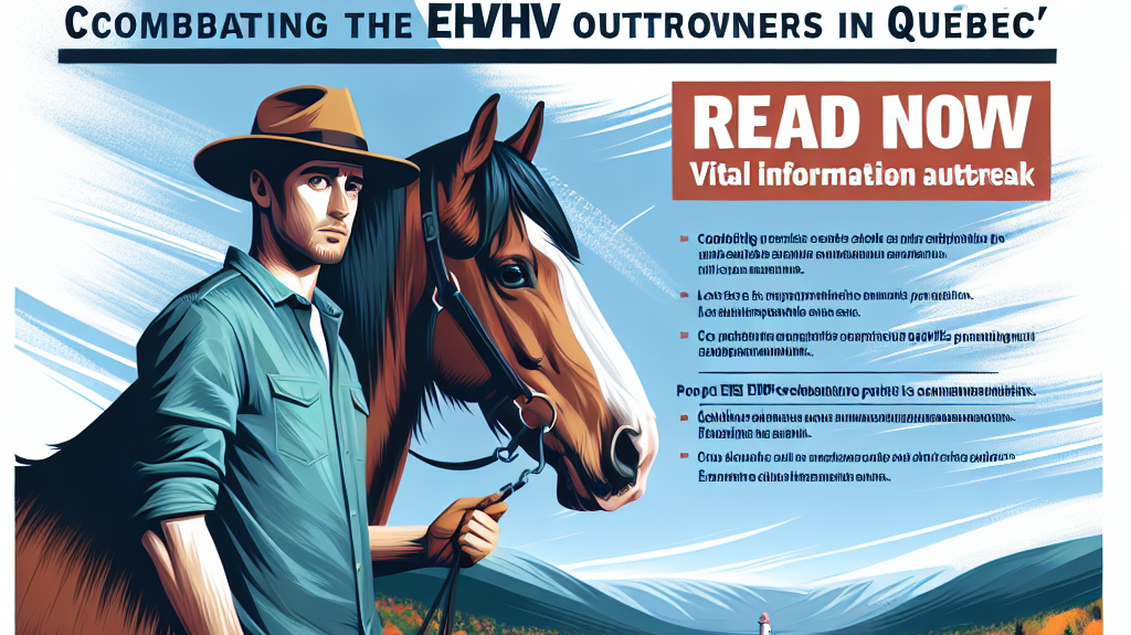 Combatting the EHV Outbreak: Vital Information for Horse Owners in Quebec- just horse riders
