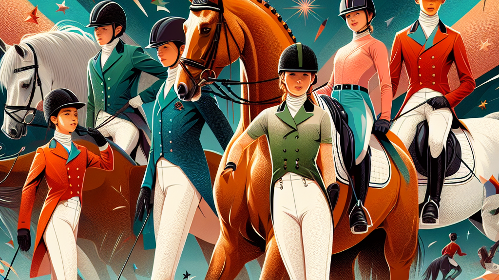 Unveiling the Future Stars of British Dressage: A Sneak Peek at the Shortlist for FEI Youth European Championships 2024- just horse riders