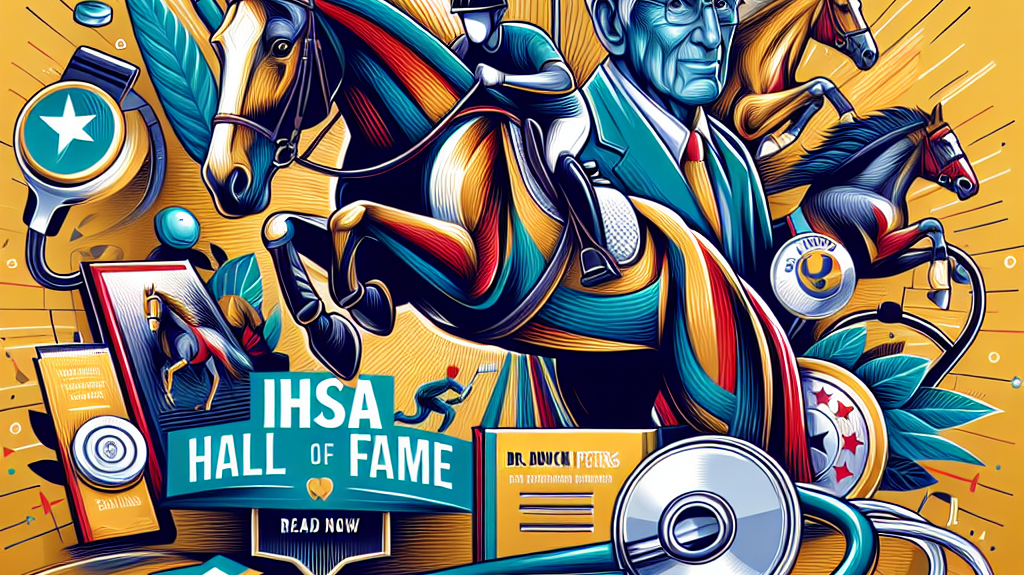 Celebrating The Induction Of Dr Duncan Peters Into The IHSA Hall Of Fame And His Legacy In Equine Sports Medicine- just horse riders