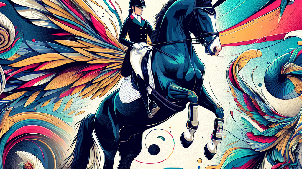 "From Underdog to International Champion: The Rise of Dressage Star Jagerbomb and His Rider Becky Moody"- just horse riders