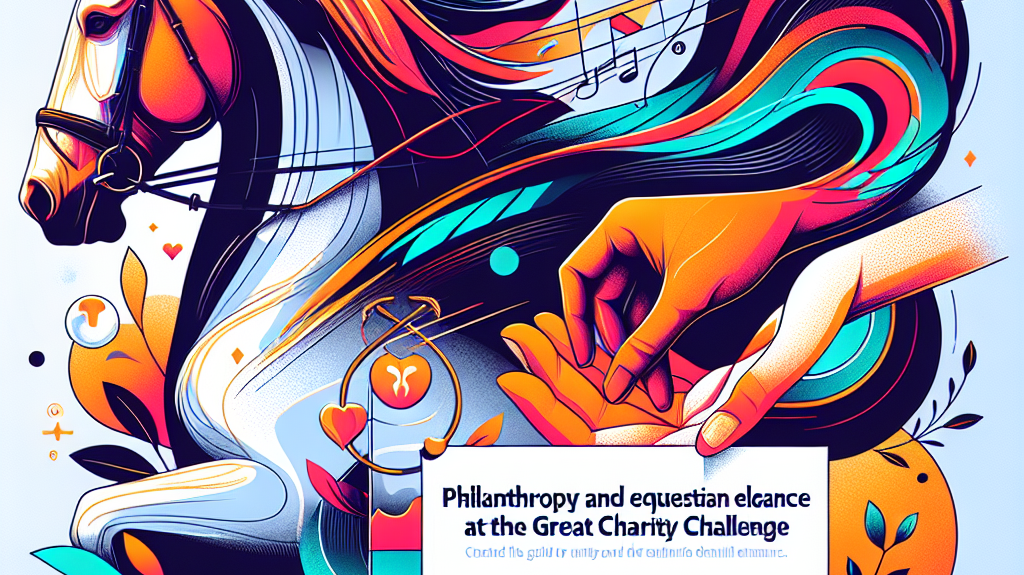Philanthropy And Equestrian Elegance Unite At The Great Charity Challenge- just horse riders
