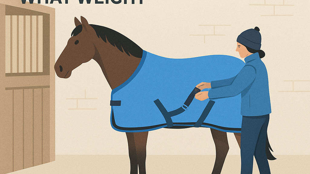 Rugging Unclipped Horses In UK Winter: When And What Weight- just horse riders