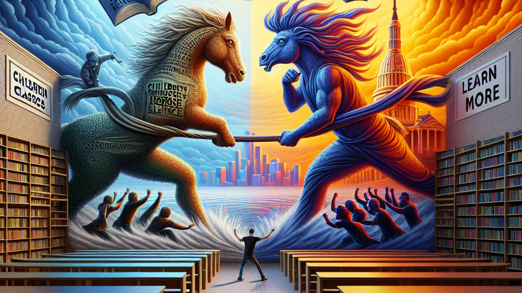 The Stormy Debate: Banning of Beloved Children’s Horse Classics in Illinois' Library Sparks Controversy Over Faith-based Censorship- just horse riders