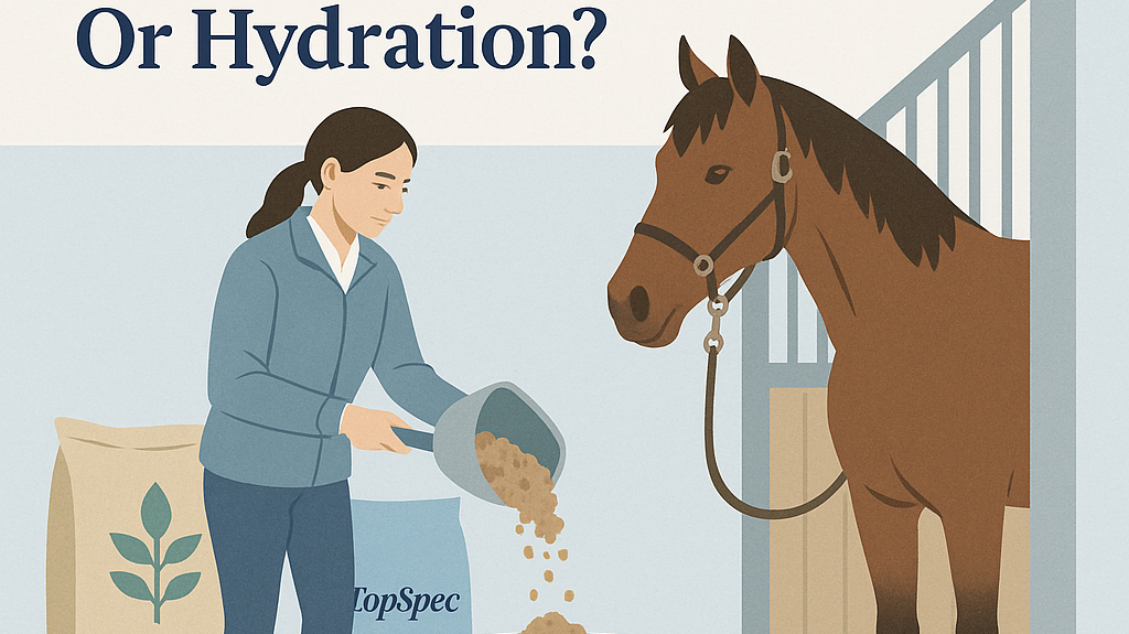Micronised Linseed Vs TopSpec Mash: Omega-3 Or Hydration?- just horse riders