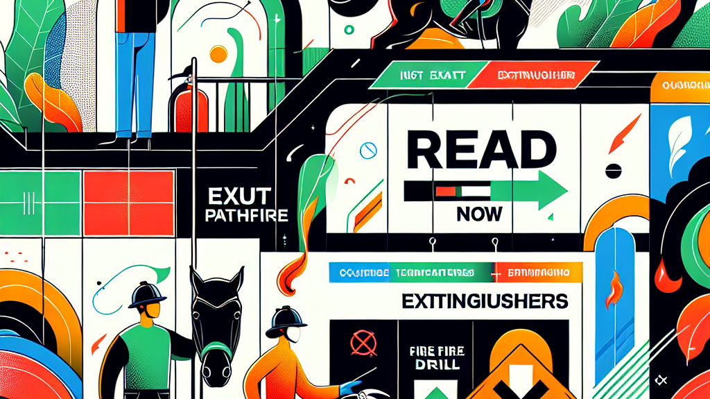 Enhance Safety at Equestrian Facilities: The Crucial Role of Regular Fire Drills- just horse riders