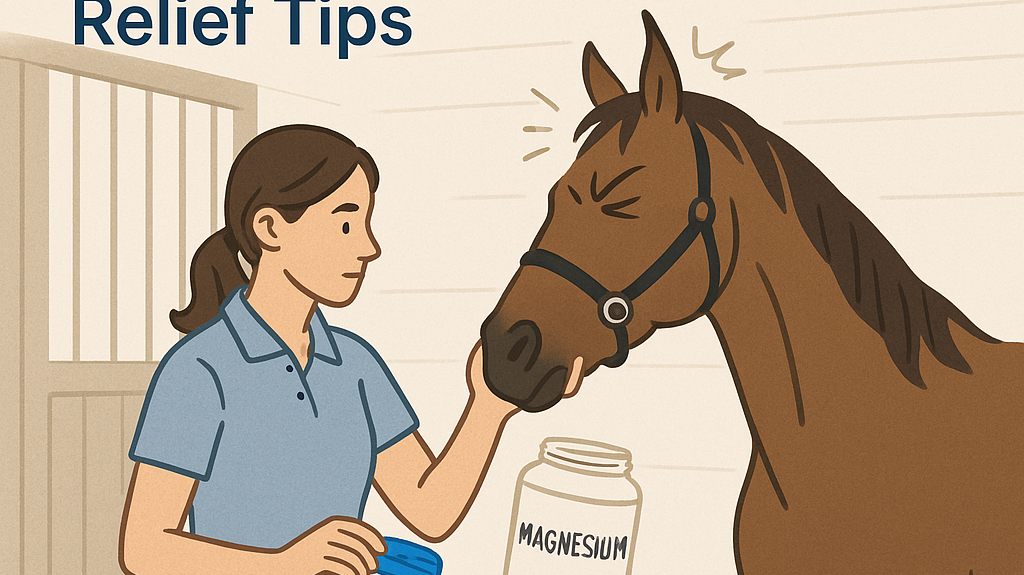 Magnesium For Horse Headshaking: UK-Safe Relief Tips- just horse riders