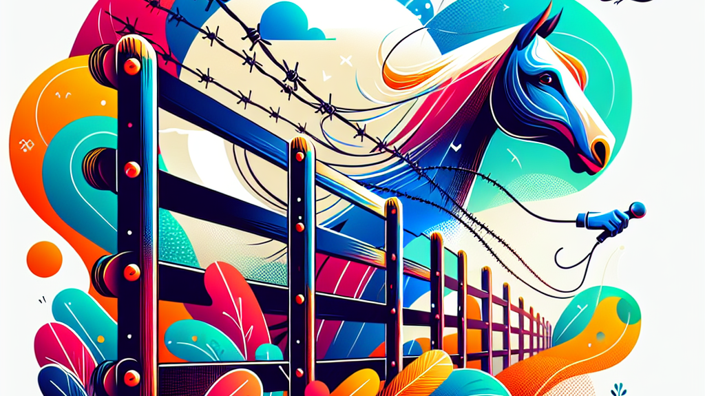 Exploring Equestrian Fencing Costs and Safety: Is Barbed Wire a Wise Choice?- just horse riders