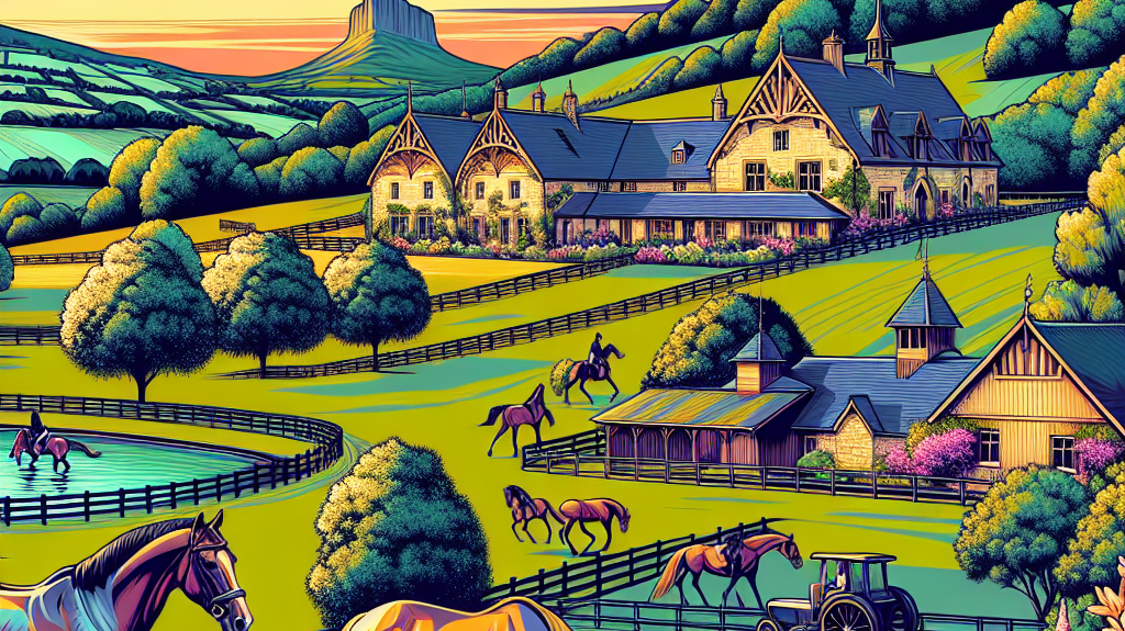 Luxurious Equestrian Living Awaits At Grove Farm In Somerset- just horse riders