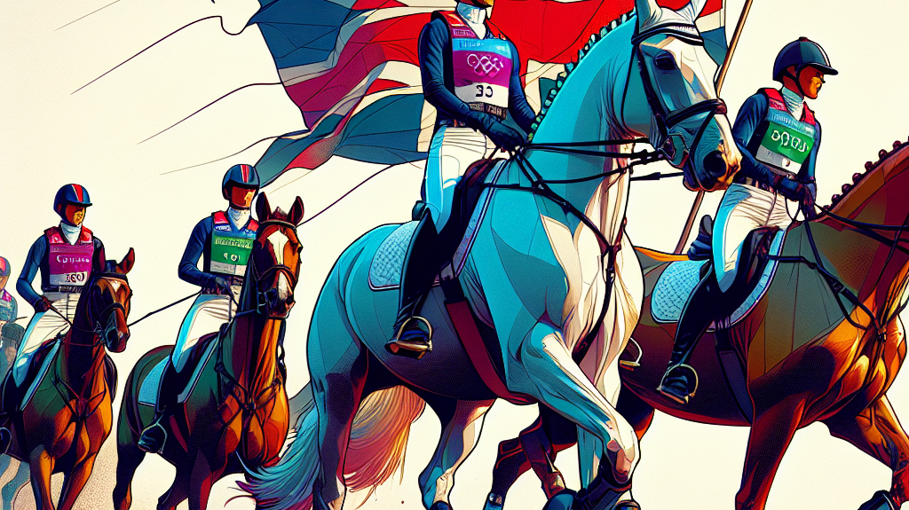 Meet the Stars: British Equestrian Teams Announced for Paris 2024 Olympics- just horse riders