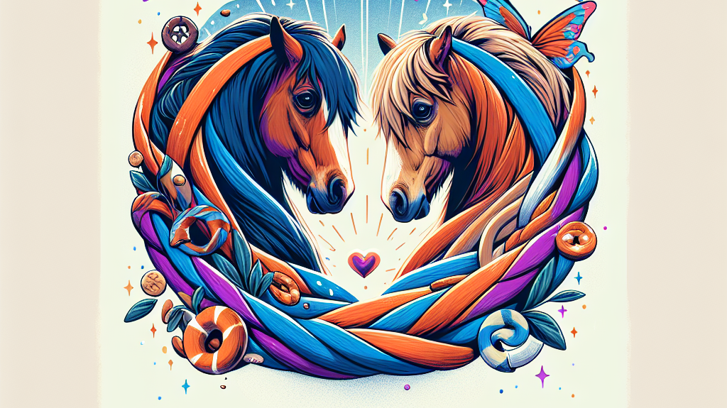 A Heartwarming Rescue Journey Transforming Neglected Ponies Pretzel And Peanut Through Equine Rehabilitation- just horse riders