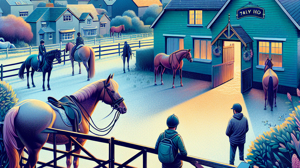 The Potential Closure of Tally Ho Stables: Consequences for Equestrian Activities and Community Growth- just horse riders