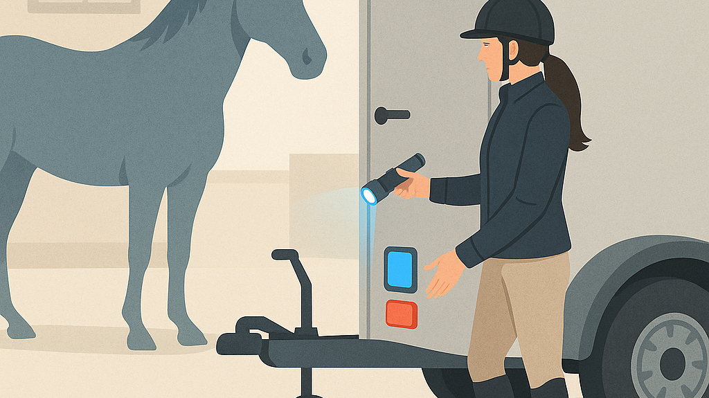 Horse Trailer Lights: UK Law, 5-Minute Checks & Fixes- just horse riders