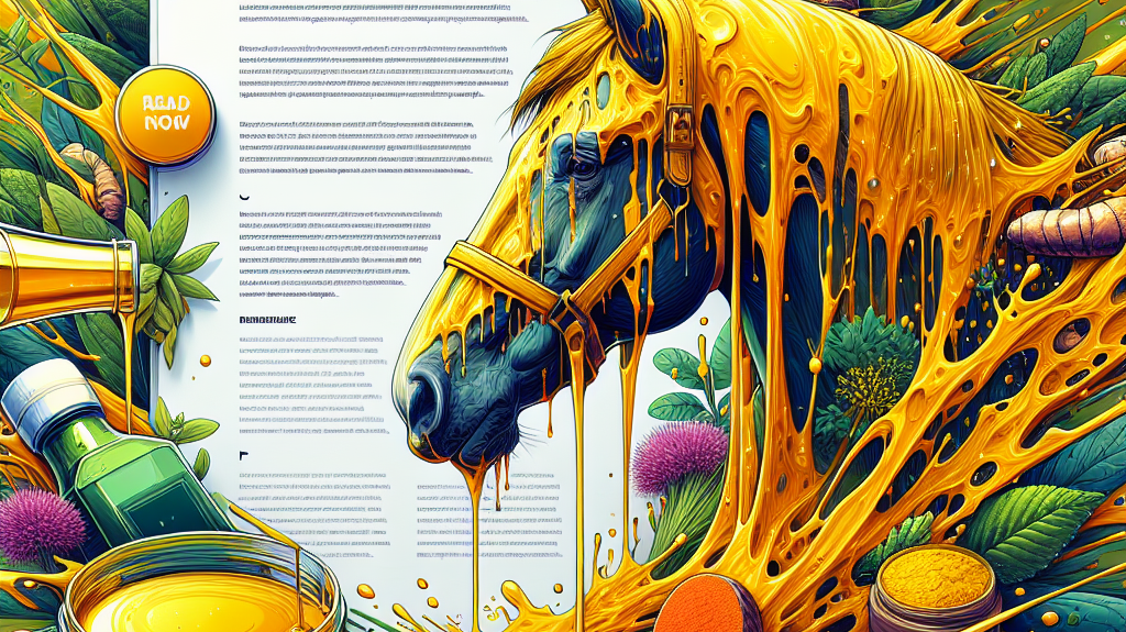 Exploring Natural Remedies: Can Turmeric and Oily Herbs Effectively Treat Equine Sarcoids?- just horse riders