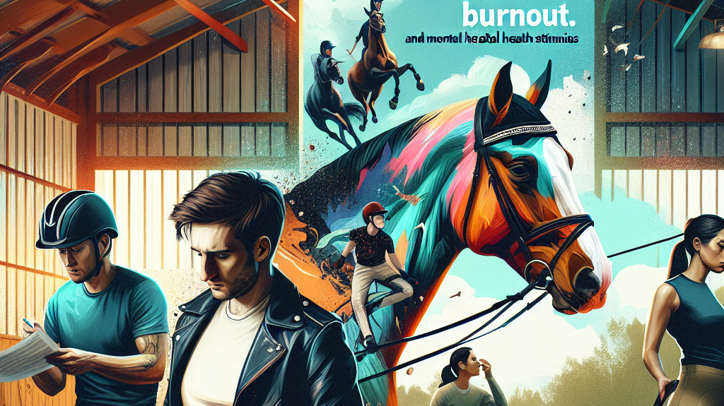 Unveiling The Hidden Challenges Of Equestrian Life: Battling Burnout And Mental Health Stigmas- just horse riders