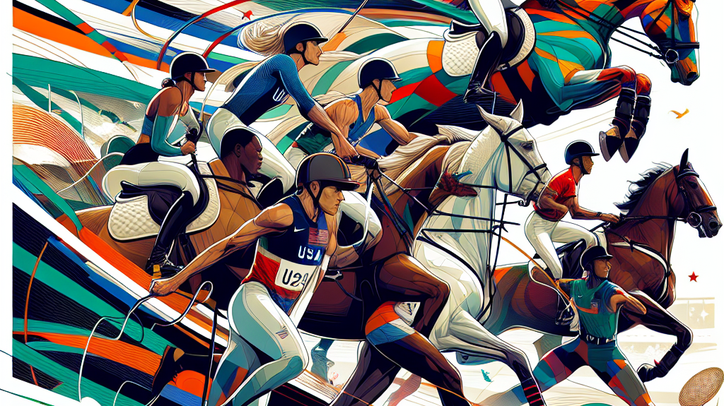 "Meet the Star-Studded Eventing Line-Up Representing Team USA at the 2024 Paris Olympics: An Inside Look at their Journey to Selection"- just horse riders